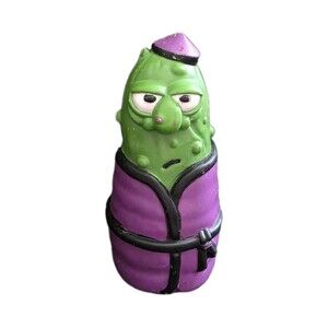 Vintage 1998 Big Idea VeggieTales Dave and the Giant Pickle Goliath Figurine Toy